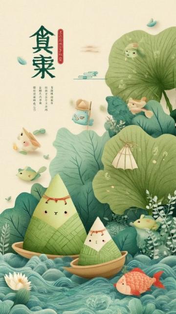 端午佳節粽子香，幸福祝福不間斷
