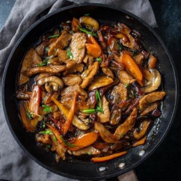 鮮香嫩滑的滑炒魚片一道養生又美味的佳肴