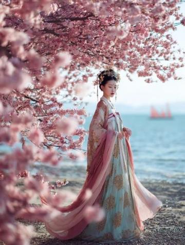 梅花盛開如畫,打造現(xiàn)實中的世外桃源