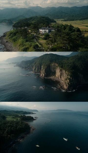 南霧城月亮灣,這里，山海相依，漁村靜美