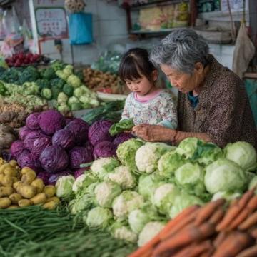 圖廣西小鎮街天實錄：熱鬧市集、地道美食，感受淳樸的民俗風情與生活韻味