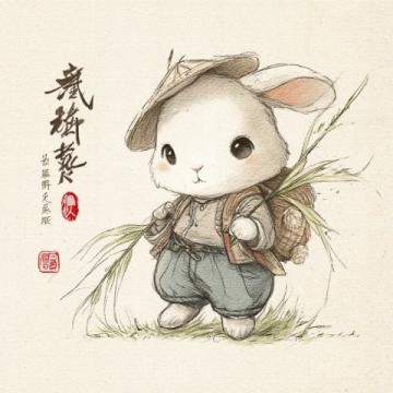 兔年吉祥早餐:瑞兔年饃配米菲兔湯圓迎新春