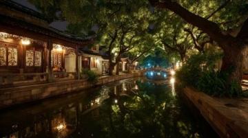 陽泉桃林溝民俗文化園(陽泉郊區桃林溝的桃河民俗文化園,已經建成很多年了,每次去桃林)