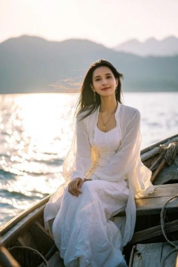一名伊朗美女網紅在游覽桂林后，感慨萬千的落淚了