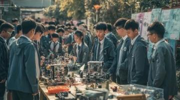 大連二十五中陪餐活動:舌尖上的溫暖與守護