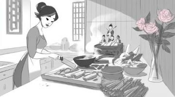婆婆每日精心烹飪大量佳肴,不料成孕期困擾