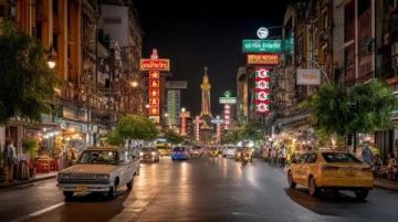 天津夜游之旅:津灣廣場美食與夜景