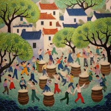 延邊金達(dá)萊民俗節(jié)——五一節(jié)慶祝活動(dòng)