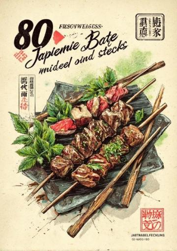 浐灞燒烤美食地圖，讓你一次吃個夠