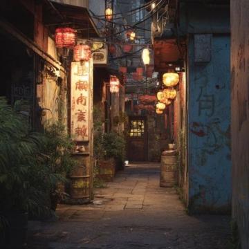 一條小巷子的輪回,幾十家店鋪熱鬧欲滴