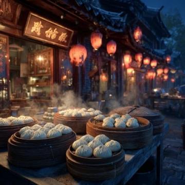 嵊州美食小籠包:美味的聚集地