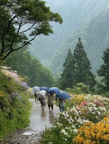 懷柔雁棲湖一日游：陰雨微風，家庭親子采摘槐花馬蘭花