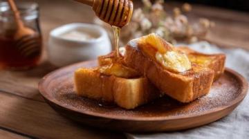 用蜂蜜化解生活的小煩惱:自制蜜蜂脆底小面包 рецепт