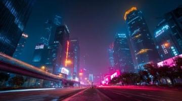 夜幕下的北京:繁華與喧囂并存