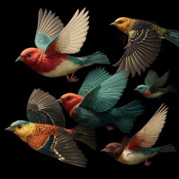 鳥類欣賞：七種美麗鳥類