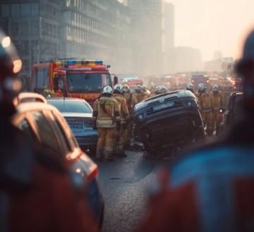 杭州街頭驚現(xiàn)生死救援!40余司機齊心協(xié)力抬車救外賣小哥
