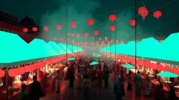 白云廣場夜市盛大開業,美食狂歡,必打卡的網紅地標!