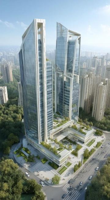 萬豪酒店入駐成都商業核心，毗鄰交子雙塔