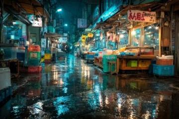 浙江舟山沈家門漁港夜排檔之旅:品嘗新鮮海鮮,感受地方特色