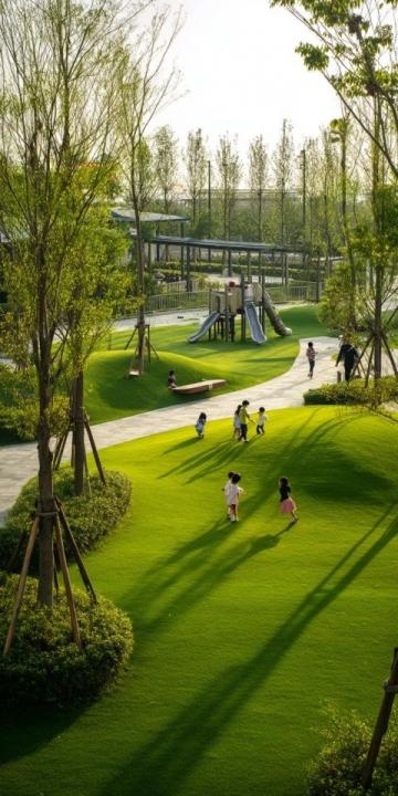 藏不住啦!北京周末新聚點通州綠心公園