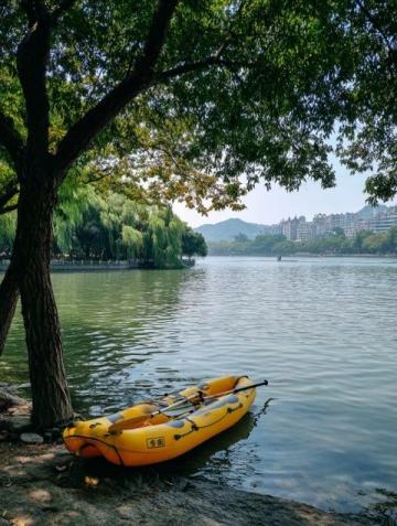 成都近郊露營好去處:金馬河邊的溫江魯家灘濕地公園