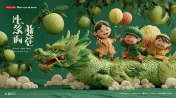 撫州文昌里“春日野菜節”熱鬧非凡，特色美食吸引市民排隊試吃