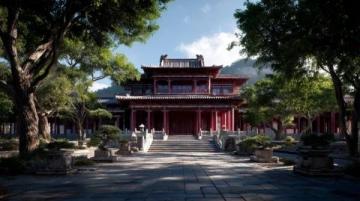 都勻秦漢影視城：古裝劇取景地，感受宏偉建筑與穿越時空的樂趣