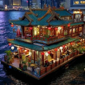 廈門探店|江畔餐廳,鼓浪嶼盡收眼底