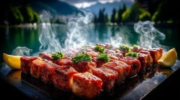 新疆地道風味:1元享1斤烤羊肉串