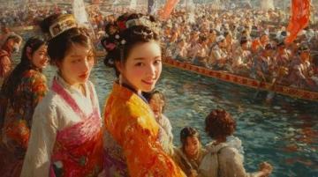 山村二月二廟會