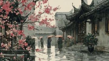 時雨紛紛,清明時節雨紛紛