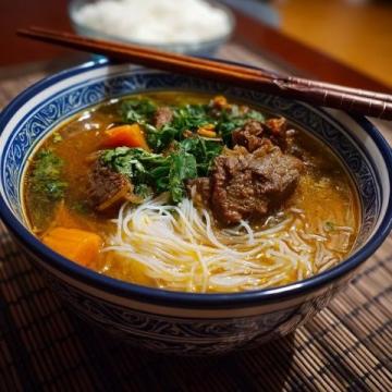 淮南牛肉湯：徽菜系中的經(jīng)典美味及其發(fā)展歷程