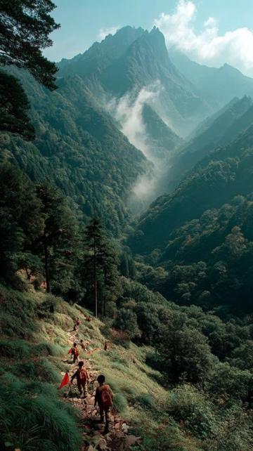徒步五腦仙山