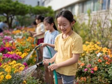 漢中市興漢新區第六幼兒園舉辦夏至主題教學活動豐富多彩