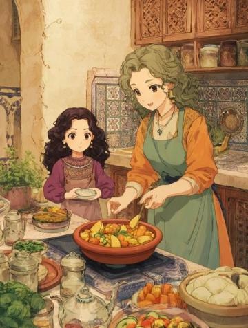 印度母親為女兒精心制作特別餐點展現深厚母愛