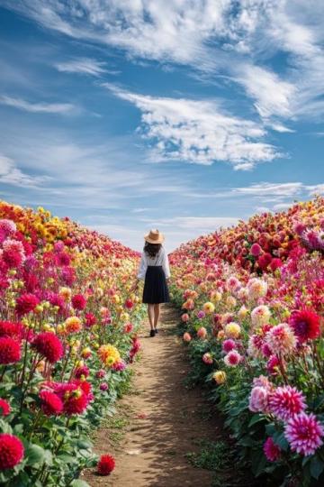 江蘇無錫九龍灣花星球：四季花開的花卉休閑勝地