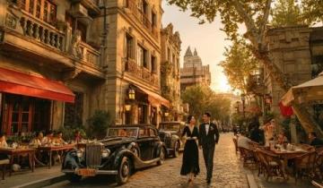 某市,一個游客去旅游,聽聞長街宴口碑很好,因此便買了票前去享用