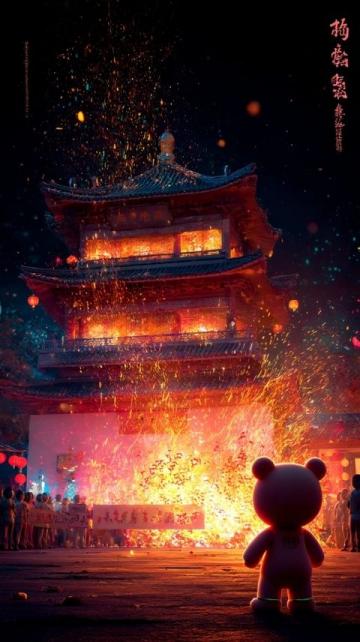 中緬邊城:煙花綻放的異域夢境