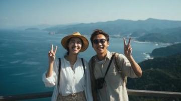 冬季游萬寧:英豪半島大花角至神州半島,晴朗好天氣
