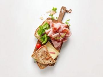 孩子最愛微酸火腿肉松面包，餡多味美！