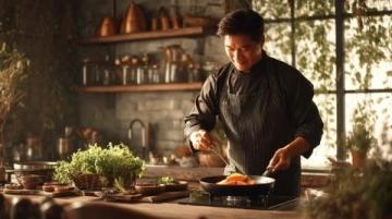 隱秘山水美食地,垂釣捕蝦享時(shí)光師傅70年代料理!