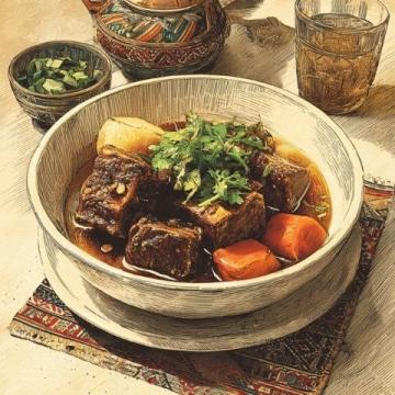 今天下午準備晚餐兩道菜后的意外分享：美味咖喱牛肉做法詳解