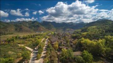 潼關古鎮一聲震山川道不盡金戈鐵馬