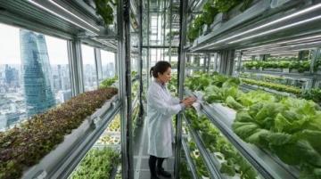 澳洲日志：水培九層塔綻放花朵の生命之美