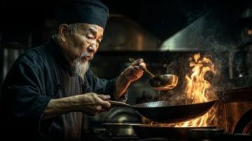 70歲老人深情做飯 美味讓人感動
