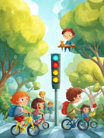 韓城交警進(jìn)幼兒園:五一前帶萌娃學(xué)交通安全知識(shí)