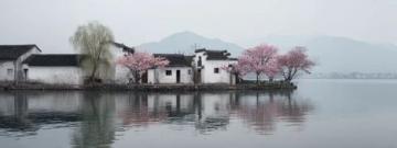 桃花湖度假水域風(fēng)光，風(fēng)格文案任你挑選