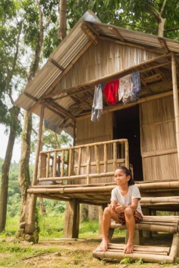 第一次去禾木村要住小木屋,晴天體驗更佳