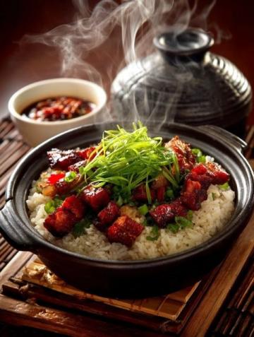 瀘州龍馬潭豌豆臘肉飯的家鄉味道
