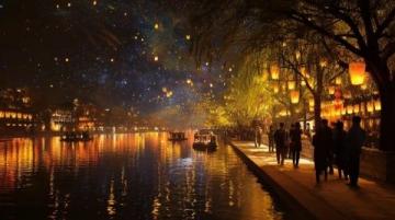 第三日臨沂游：夜探新瑯琊繁華美景